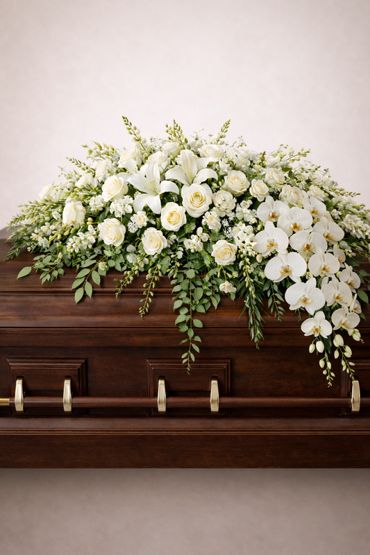 The Seraphine Grand Casket Tribute